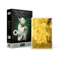 Agoro: Star Wars Master Yoda 999 Pure Silver & Gold 5g Limited Edition Blind Box picture
