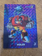 2025 Cardsmiths Mega Man X Violen Card #22 Purple Megafractor #d 7/10 picture