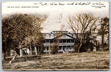1906 Old Hotel Brandywine Springs Wilmington DE Trees Lawn ANTIQUE Postcard picture