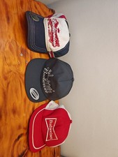 Budweiser Hats/ Lot Of 3 picture
