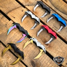 BATMAN Dark Knight Spring Assisted Tactical Dual Blade Pocket Folding Open Knife picture