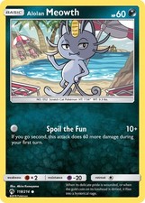 Alolan Meowth [SM8 - 118/214] LP picture
