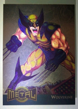 1995 Marvel Metal Silver Flashers Metal Gold Blasters 5+ Cards NM picture