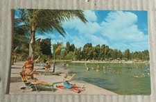 VINTAGE UNUSED  POSTCARD WARM MINERAL SPRINGS SOUTH OF VENICE, NORTH PORT? FLA picture