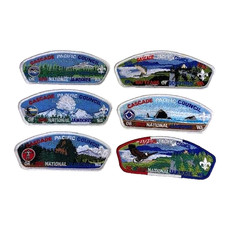 Cascade Pacific Council 2010 National Jamboree BSA Boy Scout Patch Set Embroider picture