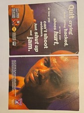 ​RARE Vintage 90s Basketball Video Game Magazine Ad Lot NBA Live Barkley NCAA picture