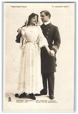c1910's Geoffrey Challoner And Marjory Joy Theater RPPC Photo Tuck's Postcard picture