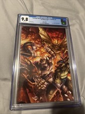 Teenage Mutant Ninja Turtles X Godzilla #5 CGC 9.8 Fero Pe Virgin Exclusive picture