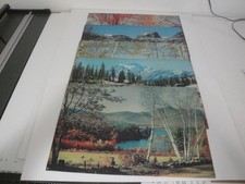 5 Vintage 1950s Helmscene Lighted Wall Picture Scenes Nice picture