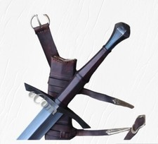 Custom Hand Forged Battle Ready Sword, Raven Longsword, Medieval, Knight Sword picture