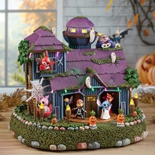 Disney Animated Stitch Halloween House w/Lights & Music, Lilo & Stitch 1784956 picture