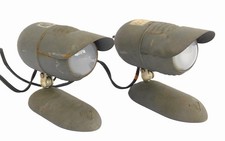 VTG Pair of Bausch & Lomb Art Deco Industrial Lamps, c. 1930s picture