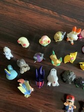 Pokemon Finger Puppet Figure Lot 38 Piece Set Collectible 15+ picture