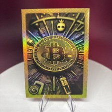 Cardsmiths Currency Bitcoin #120 Hologram Non-Sport Trading Card 2025 picture