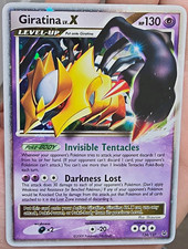 Pokémon Giratina LV.X 124/127 Holo Platinum Supreme Victors 2009 English. NM++ picture