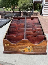 Antique 1920s ADVERTISING GAINSBOROUGH Genuine HAIR NET Countertop Wood Display picture