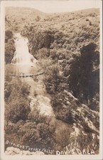 RPPC Postcard Bird's Eye Turney Pass Davis Oklahoma OK picture