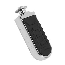 Motorcycle Brake Pedal Anti Skid Rear Foot Brake Lever Enlarge Pad Brake Silver picture