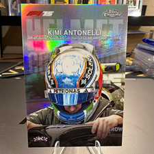 2025 Topps Chrome Formula 1 F1 #HC-1 Helmet Collection  Kimi Antonelli Rookie RC picture