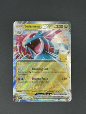 Pokémon 30th Anniversary Salamence ex 109/128 Double Rare Holo English NM picture