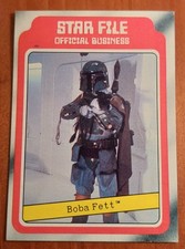 1980 TOPPS STAR WARS THE EMPIRE STRIKES BACK CARD  #12 BOBA FETT ROOKIE CARD  picture