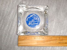 Whitcomb Hotel San Francisco CA Glass Ashtray Nice EUC Square picture