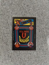 Donkey Kong Nintendo 1982 Topps Sticker Drive U Bananas - DONT MISS THIS  picture