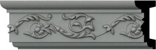 Ekena Millwork SAMPLE-CHA03X00VE Versailles Floral Chair Rail Moulding Sample picture