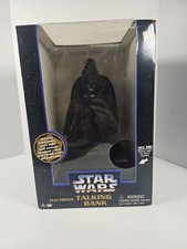 1996 Star Wars Darth Vader Electronic Talking Bank picture