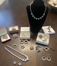 Grandma's Vintage Jewelry Lot Estate Items picture