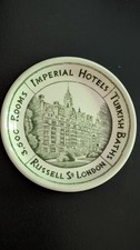 Vintage Wood & Sons Ltd Hotel Ware Plate Imperial Hotels Turkish Baths London  picture