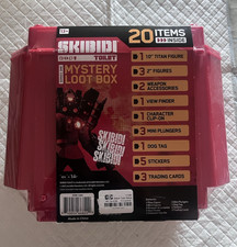 Skibidi Toilet Series One Mystery Loot Box Blind Pack 20 Items Unopened 13+ picture
