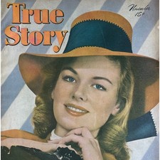 Vintage True Story Magazine Nov 1946 Great Ads And Stories Fashion Beauty SEE picture