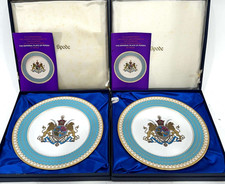 Rare 1971 Spode Imperial Plates of Persia - Ltd Ed (Set of 2) picture