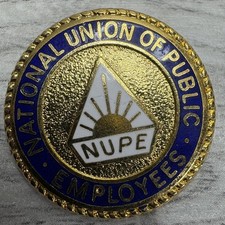 Vintage Nupe National Union of Employees Badge COHSE NALGO UNISON picture