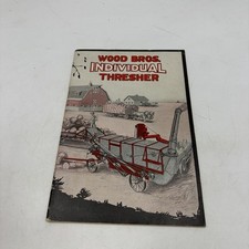 Vintage Wood Bros Individual Thresher Catalog Fordson Tractor Brochure Iowa picture