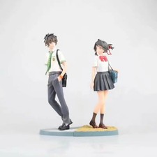 Your Name Taki Mitsuha 23CM PVC Anime Figure Set Collectible Model Toy Gift 2026 picture