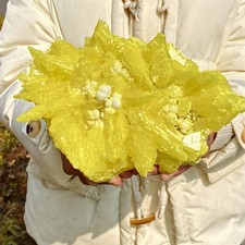 4.38LB Beautiful Minerals LARGE NATIVE SULPHUR OnMATRIX Sicily picture
