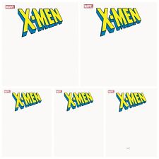 5 Pack X-Men #1 Blank Sketch Variant PRESALE 7/10 Marvel Comics 2024 picture