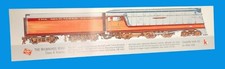 The Milwaukee Road Class A Locomotive Art Print By Kalmbach Pub.- 2.5 x 11 Inch picture