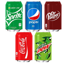 5 Pack Silicone Beer Can Covers – Fits 12oz (355ml) Cans, Beverage Sleeves picture