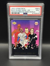 1993 Upper Deck Adventures in Toon World BBH5 BUGS BUNNY HARE OS JORDAN PSA 9 picture