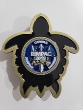 2018 RIMPAC Joint Base Pearl Harbor/Hickam HI Challenge Coin Honu picture