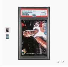 Space Jam Michael Jordan MINT 1996 Upper Deck #56 Sneak Peeks PSA 10 picture