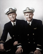 1942 JOHN F & JOSEPH KENNEDY US Navy PHOTO (203-E) picture