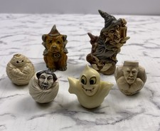 RARE Harmony Kingdom Halloween Collection Figurines Trinket Boxes Lot of 6 🎃 picture