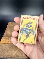 Vintage Matchbox La Luz de Oriente, Made in Havana, Cuba Double Sided Pinup picture