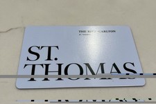 Rare | The Ritz-Carlton Key Card | St. Thomas | US Virgin Islands picture