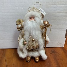 Lot of 5 Vintage Porcelain Holiday Christmas Decorative Ornaments 9