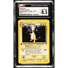 Pokémon Ampharos Neo Genesis 1st Ed CGC 8.5 picture